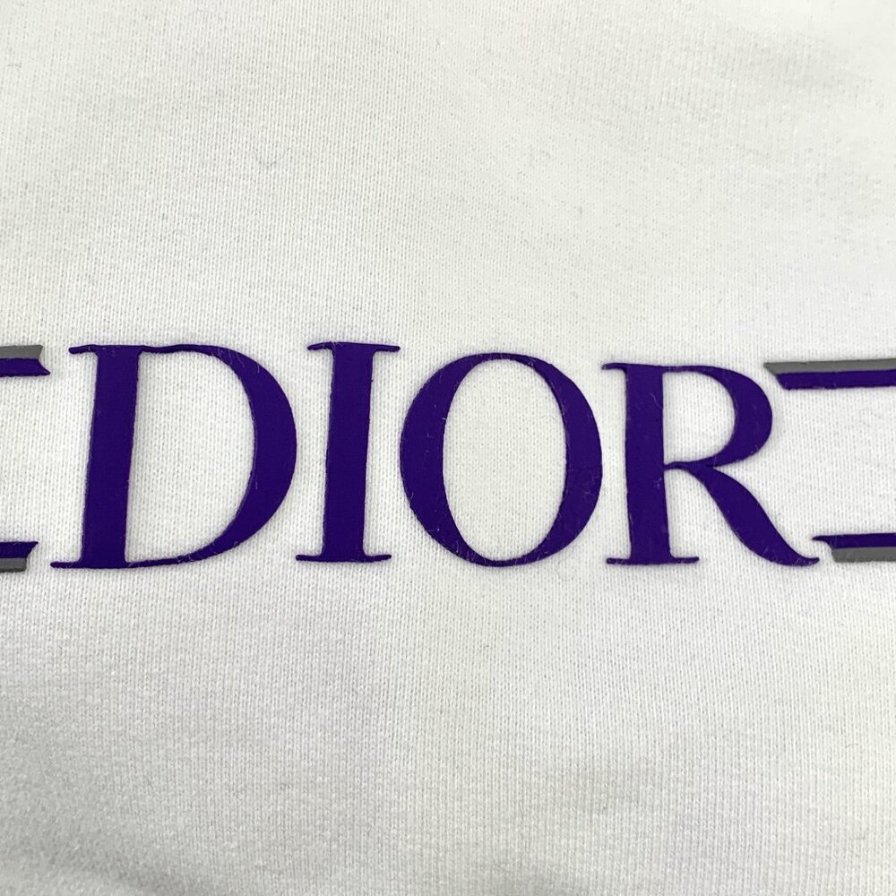 Dior White Monogram Patchwork Hooded Long-Sleeve … - image 5